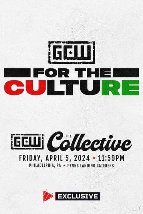 Poster for GCW For The Culture 5