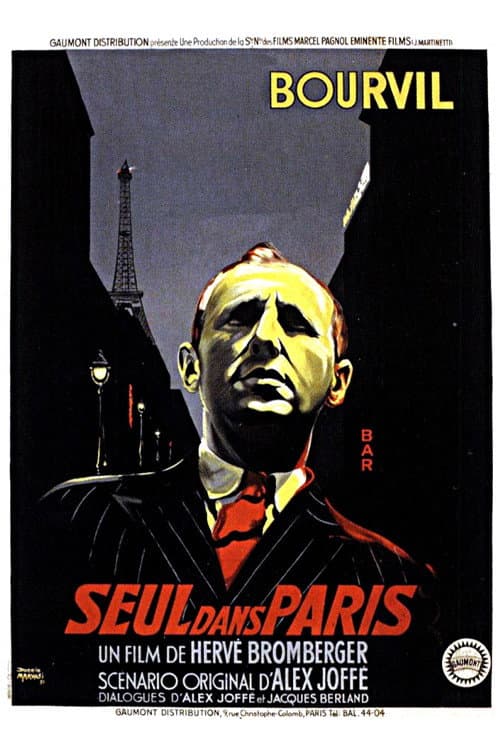 Poster for Alone in Paris