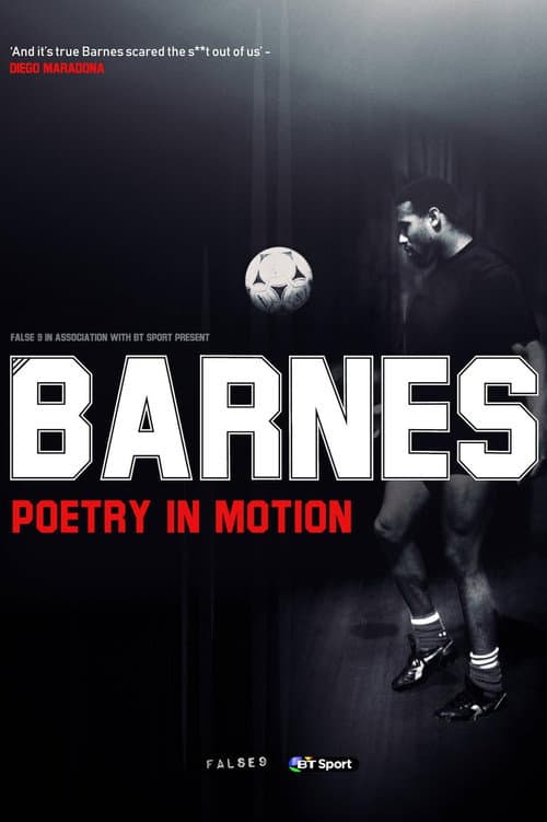Poster for John Barnes: Poetry in Motion