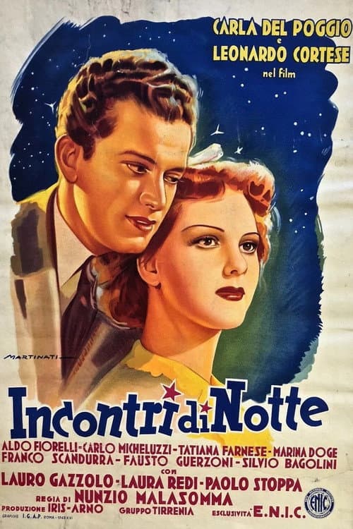 Poster for Incontri di notte