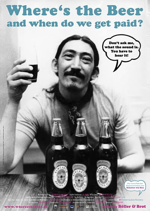Poster for Where's the Beer and when do we get paid?