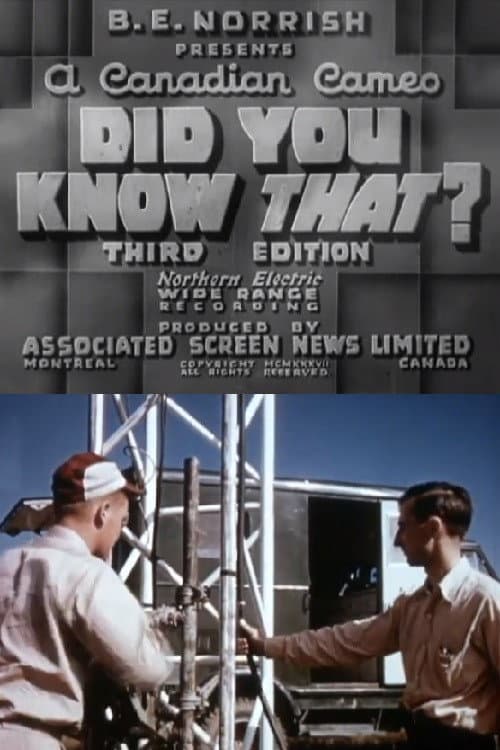 Poster for Did You Know That? Third Edition