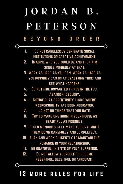 Poster for Beyond Order Tour