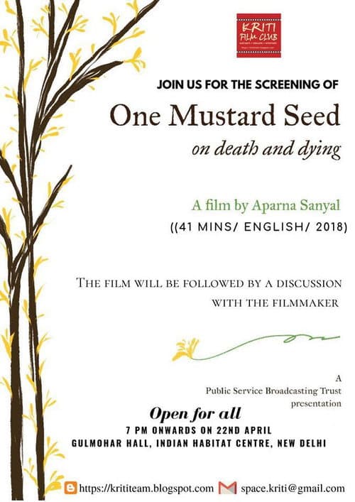 Poster for One Mustard Seed
