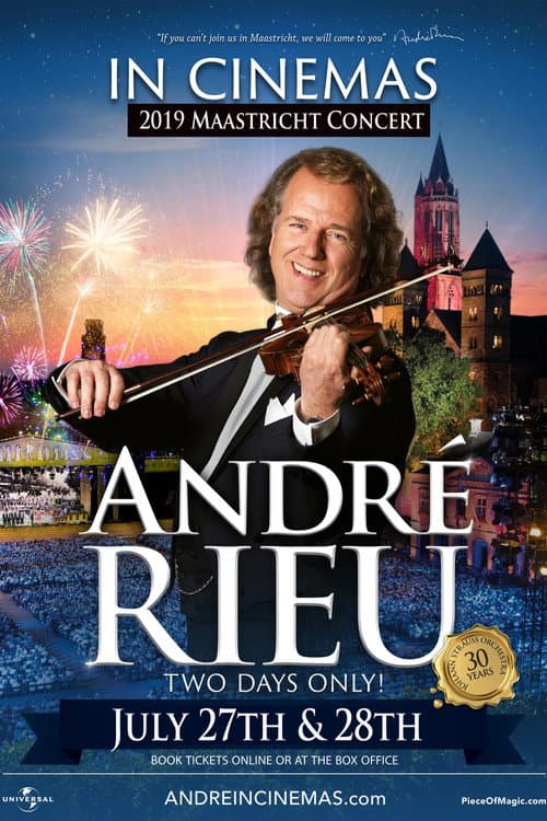 Poster for André Rieu 2019 Maastricht Concert - Shall We Dance?