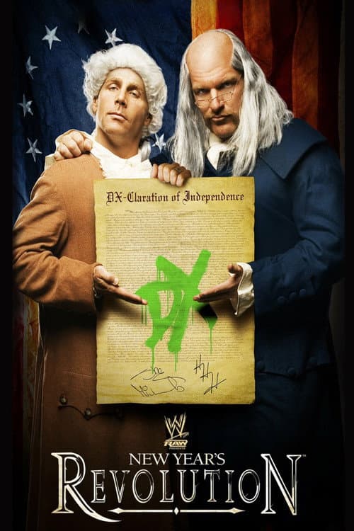 Poster for WWE New Year's Revolution 2007