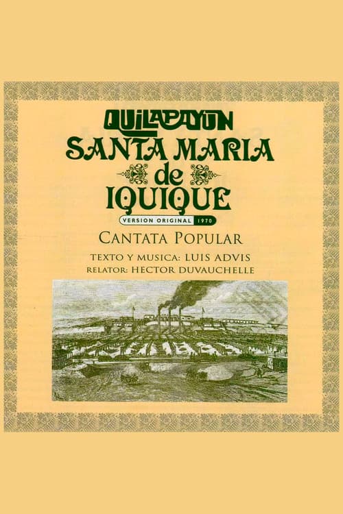 Poster for Escuela Santa María de Iquique 1907