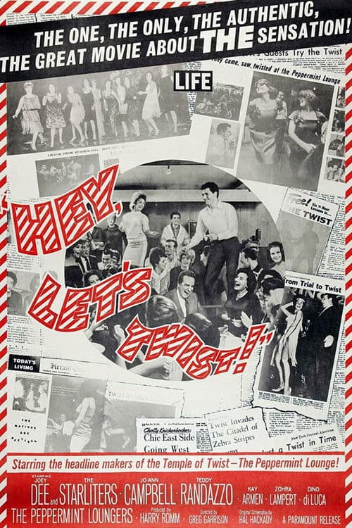 Poster for Hey, Let's Twist!