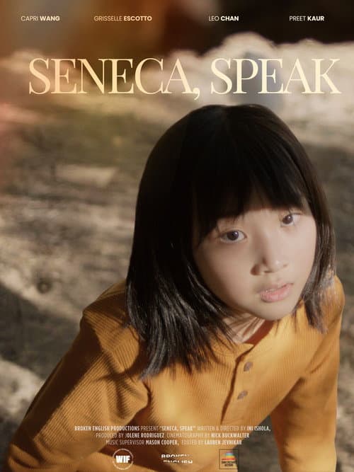 Poster for Seneca, Speak