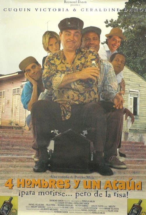 Poster for 4 hombres y un ataud