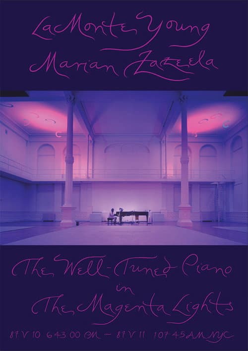 Poster for The Well-Tuned Piano in the Magenta Lights