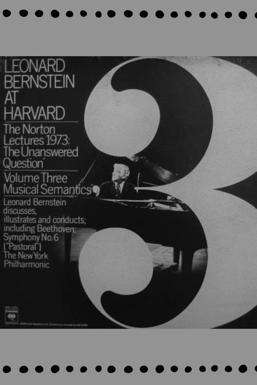 Poster for The Unanswered Question III : Musical Semantics