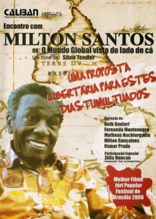 Poster for A Meeting with Milton Santos