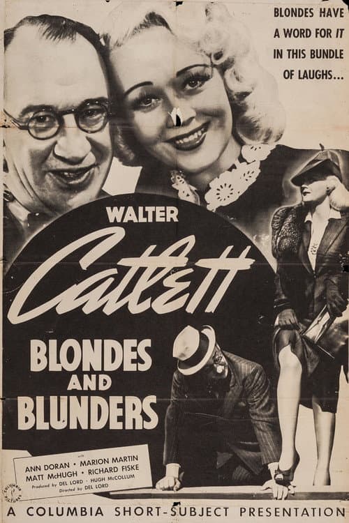 Poster for Blondes and Blunders