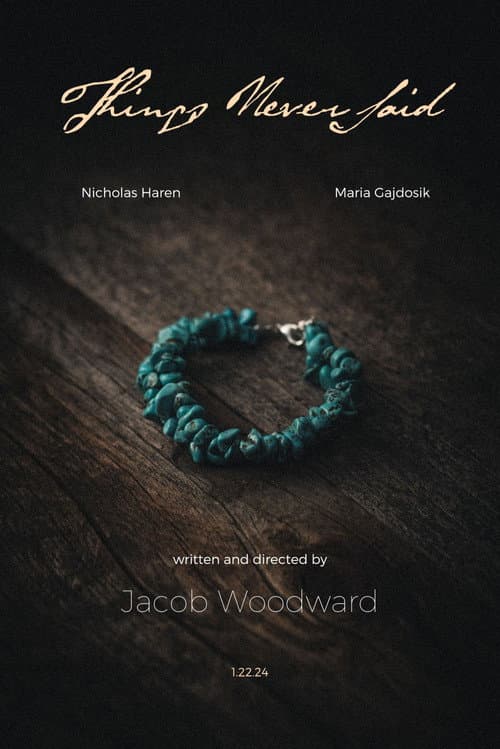 Poster for Things Never Said