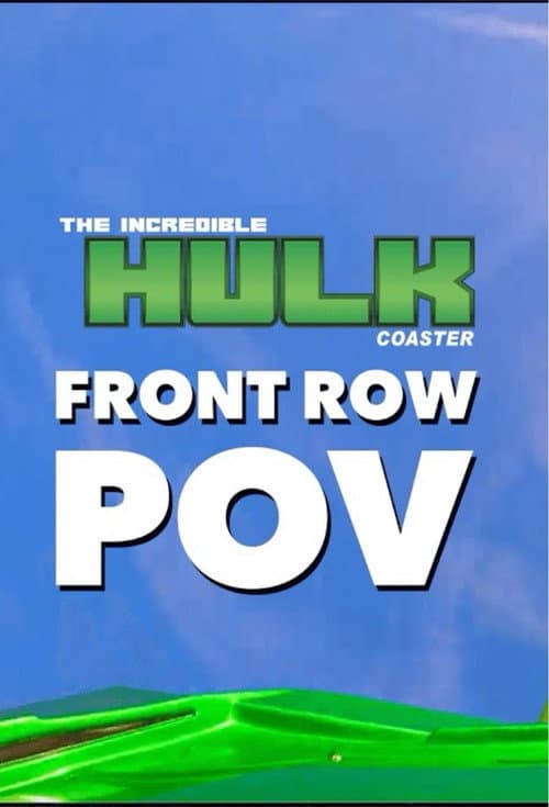 Poster for The Incredible Hulk Coaster | Official Ride POV | Islands Of Adventure