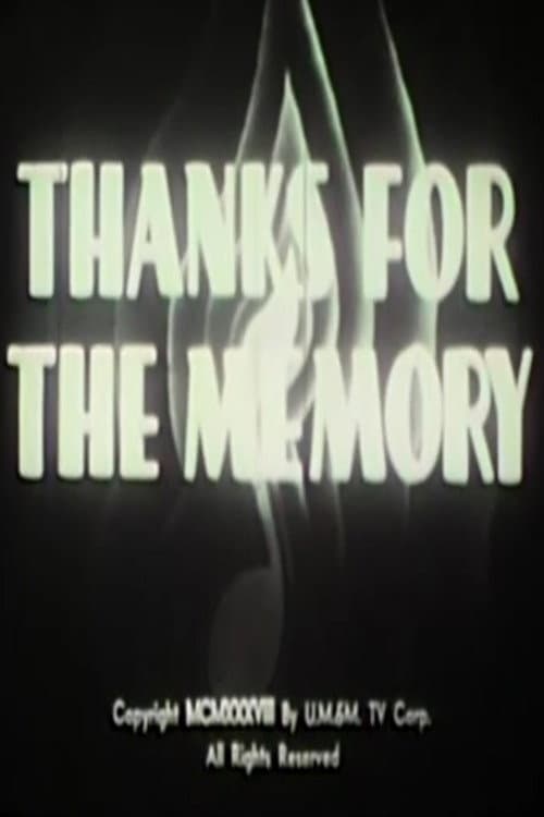Poster for Thanks for the Memory