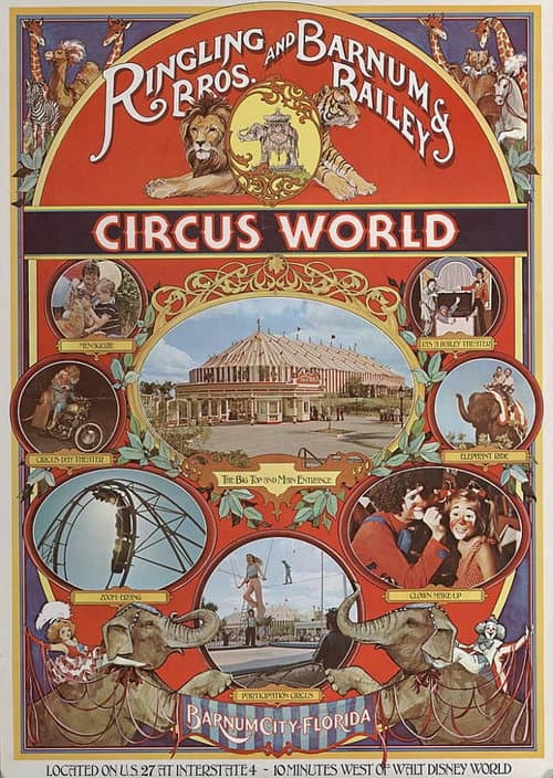 Poster for Circus World
