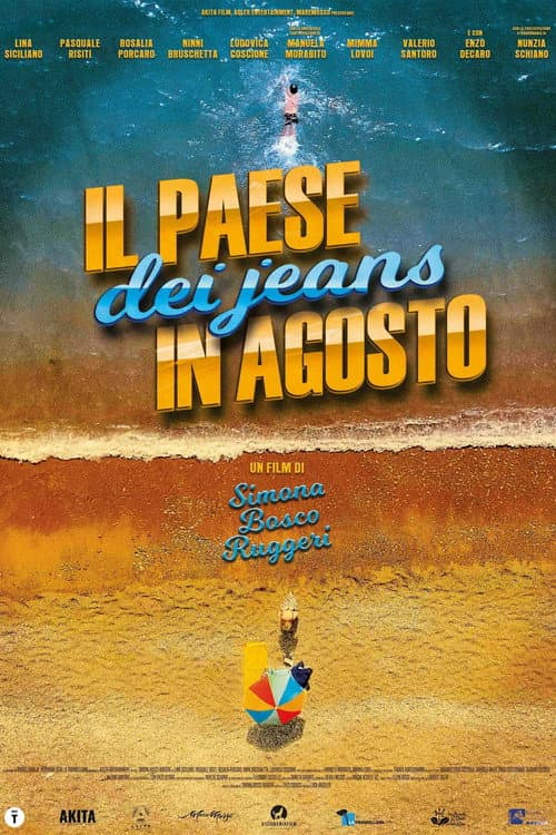 Poster for Il paese dei jeans in agosto