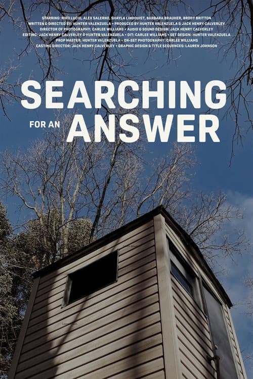 Poster for Searching For an Answer