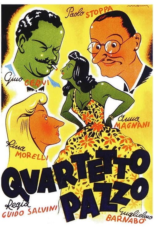 Poster for Crazy Quartet