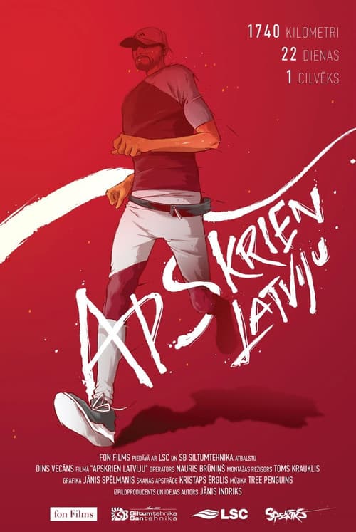 Poster for Apskrien Latviju