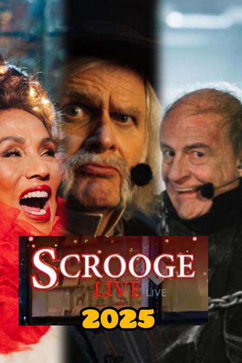 Poster for Scrooge live 2025