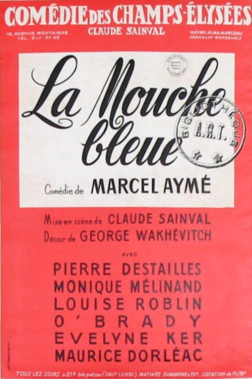Poster for La Mouche bleue