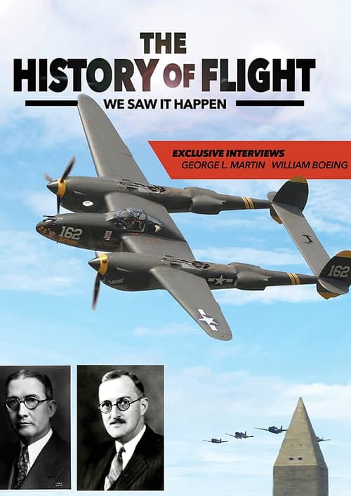 Poster for The History of Flight: We Saw It Happen