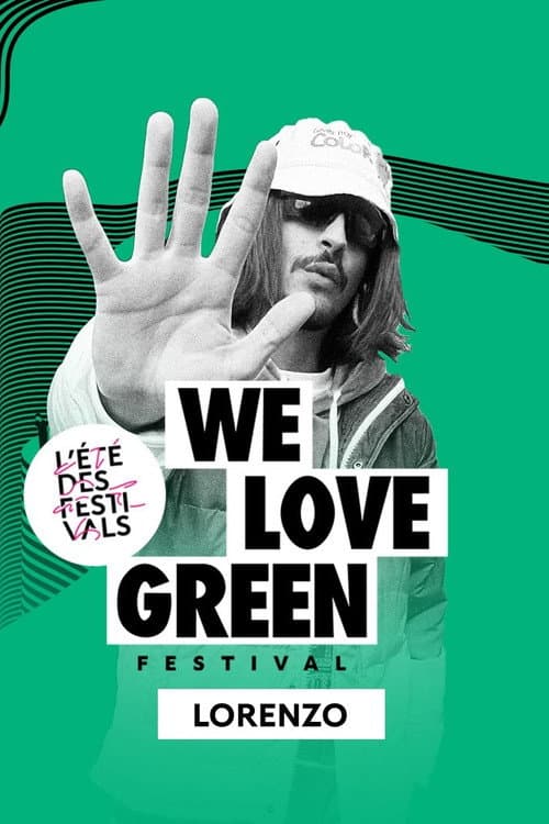Poster for Lorenzo en concert à We Love Green 2023
