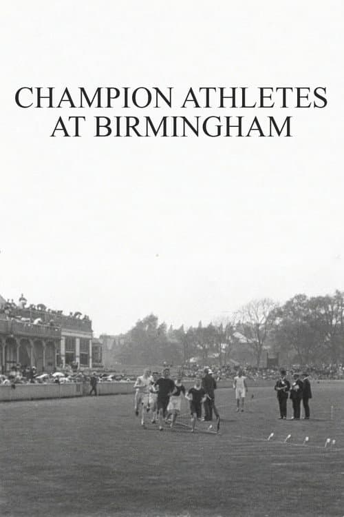 Poster for Champion Athletes at Birmingham