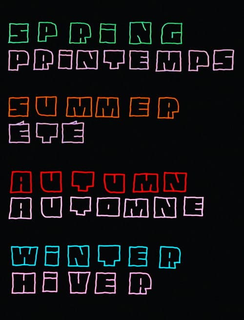 Постер до фільму «The End of the World in Four Seasons»
