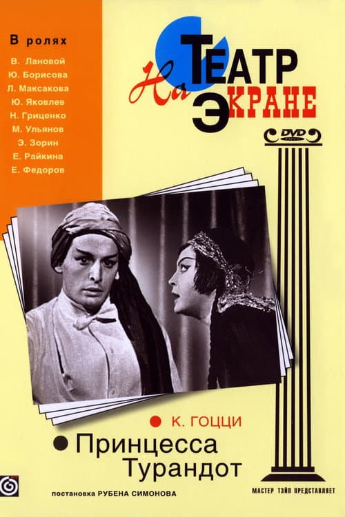 Poster for Princess Turandot