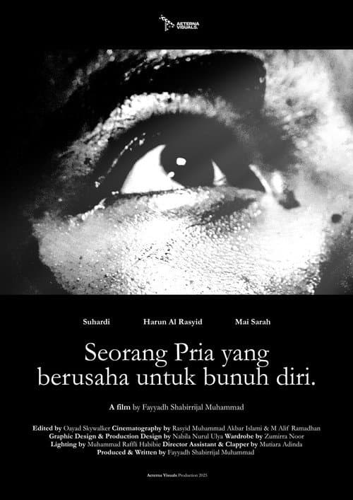 Poster for A Man Trying to End His Life