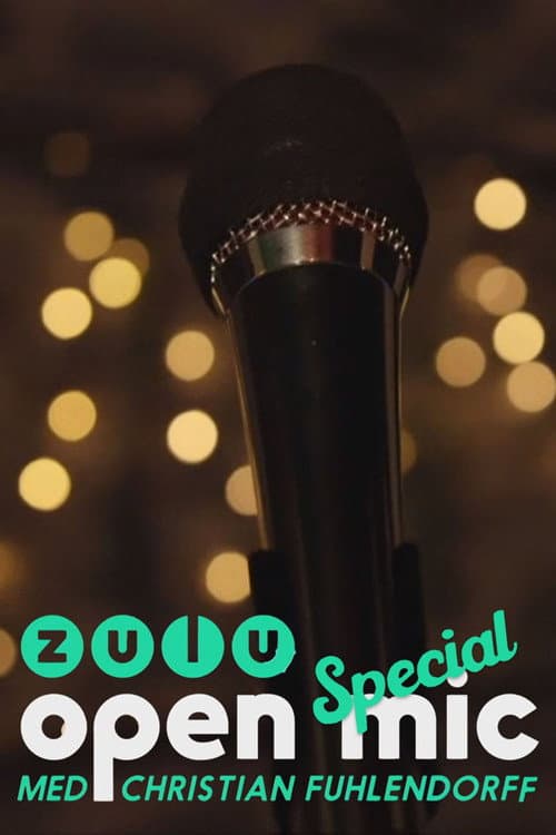Poster for Zulu open mic special med Fuhlendorff