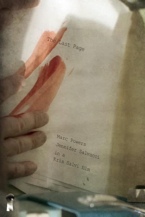 Poster for The Last Page