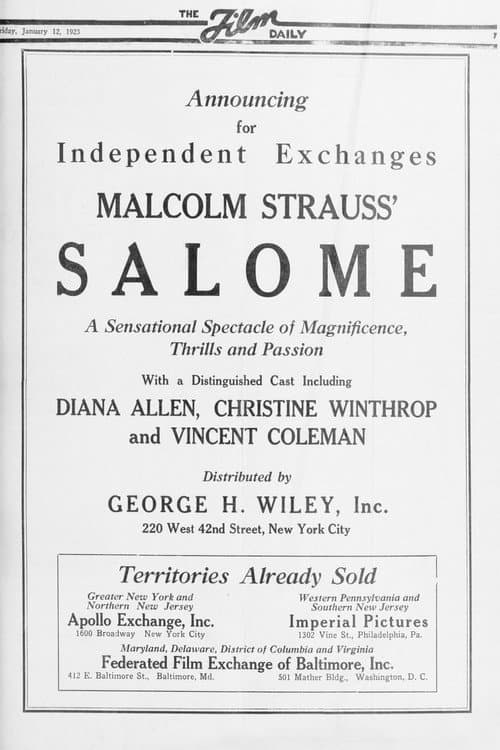 Poster for Salome