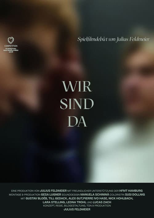 Poster for Wir sind da