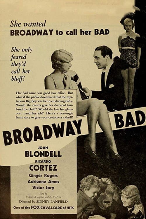 Poster for Broadway Bad
