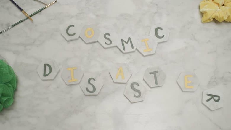 Backdrop from Cosmic Disaster