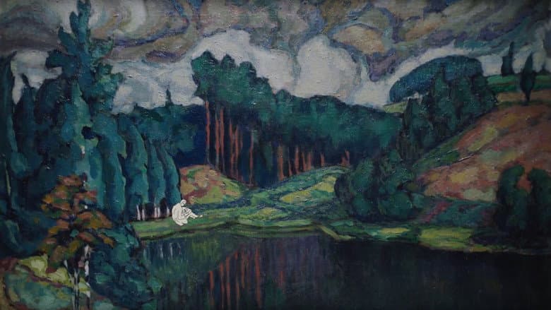Backdrop from Konrad Mägi