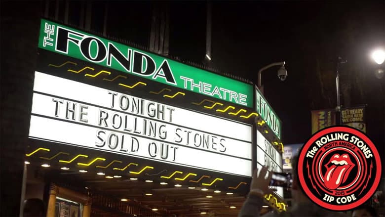 Backdrop from The Rolling Stones: From the Vault - Sticky Fingers Live at the Fonda Theatre 2015