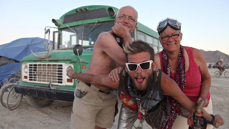 Backdrop from Taking My Parents to Burning Man