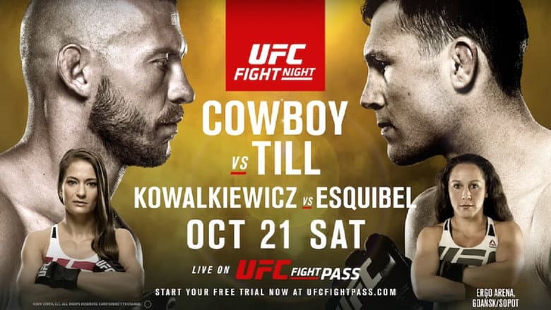 Backdrop from UFC Fight Night 118: Cerrone vs. Till