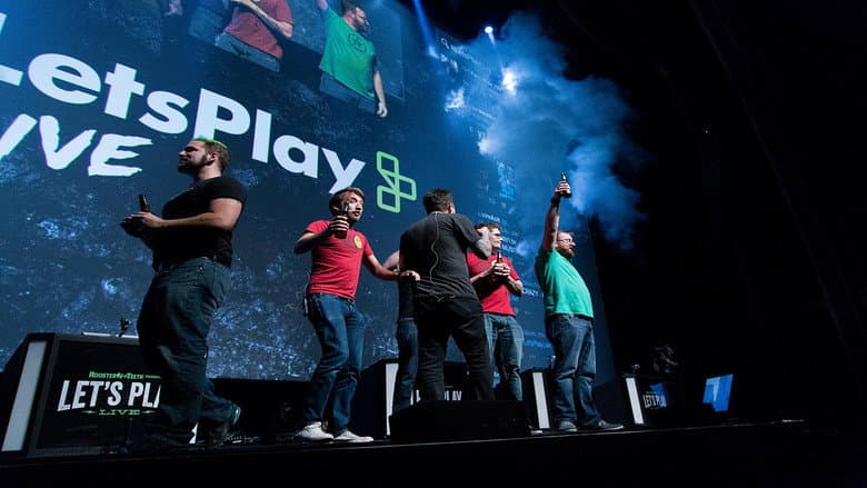 Backdrop from Let's Play Live: The Documentary