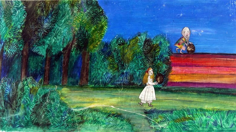 Backdrop from Pulcinella e il pesce magico