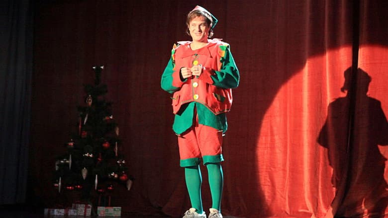 Backdrop from Bad Education: Christmas Special