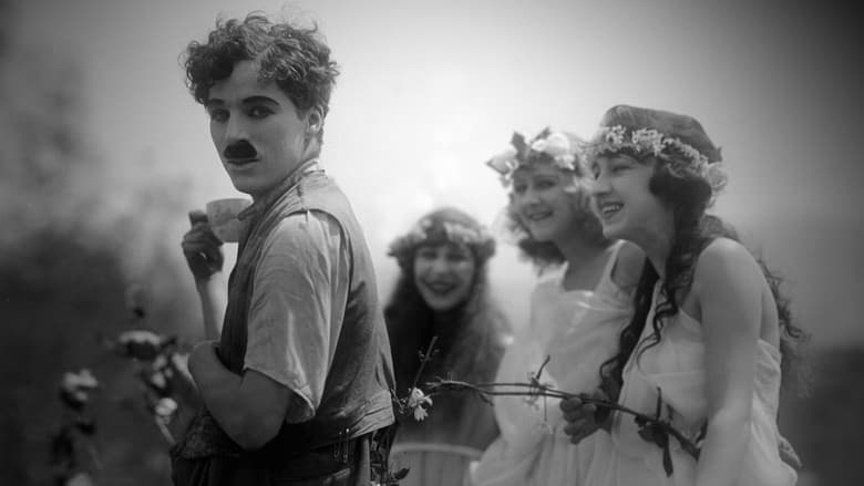 Backdrop from Charlie Chaplin, The Genius of Liberty