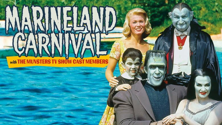Backdrop from Marineland Carnival: The Munsters Visit Marineland