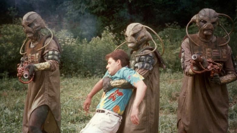 Backdrop from Invasion of the Space Preachers